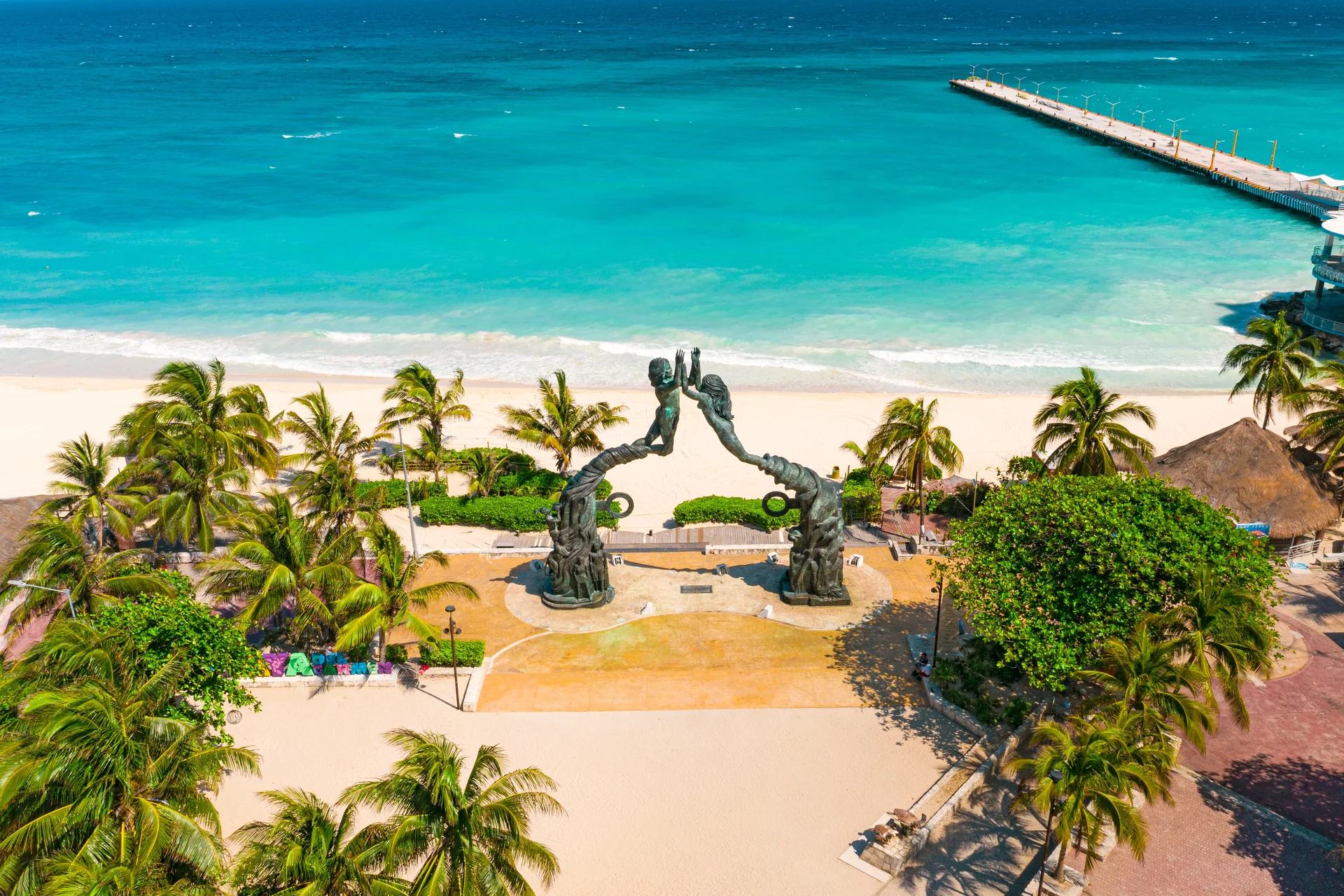 parque-fundadores-playa-carmen Playa del Carmen